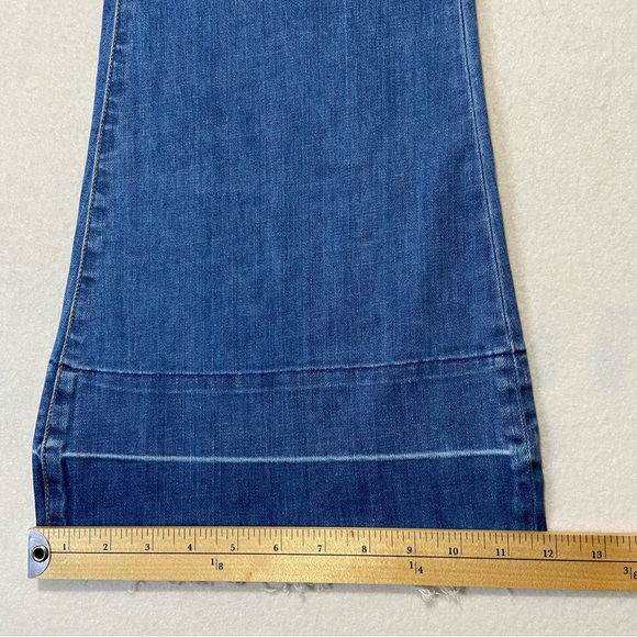 OTTOD'AME Flared Sailor Jeans Blue Size 28 - Picture 16 of 16